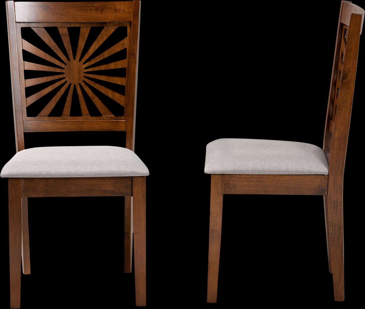Torkelson Walnut Brown Dining Chair, Set of 2 - Thumbnail - Image 4