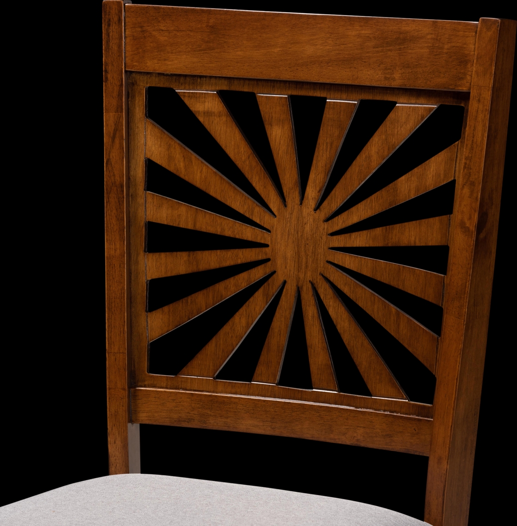 Torkelson Walnut Brown Dining Chair, Set of 2 - Thumbnail - Image 5