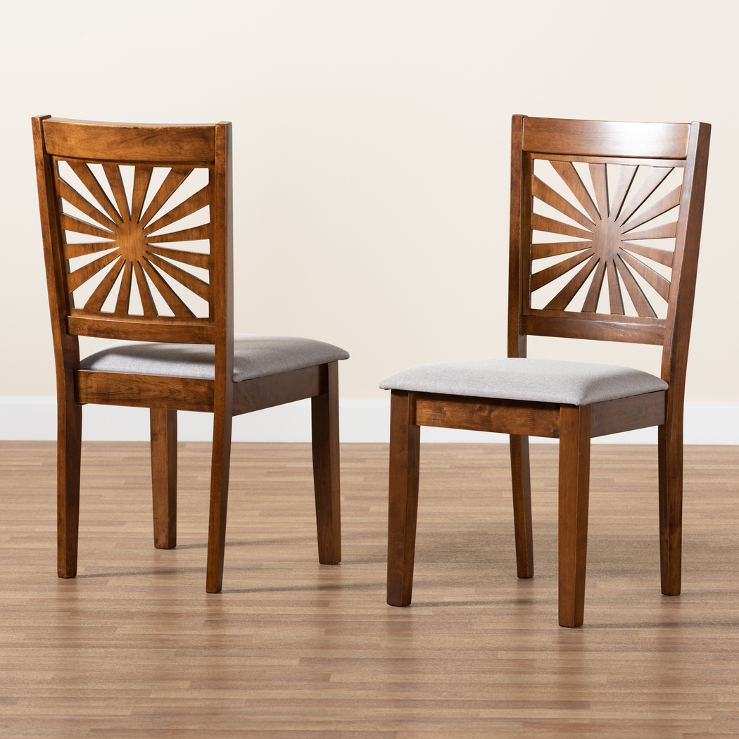 Torkelson Walnut Brown Dining Chair, Set of 2 - Thumbnail - Image 8