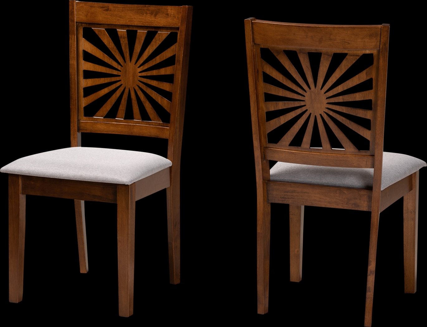 Torkelson Walnut Brown Dining Chair, Set of 2 - Thumbnail - Image 1