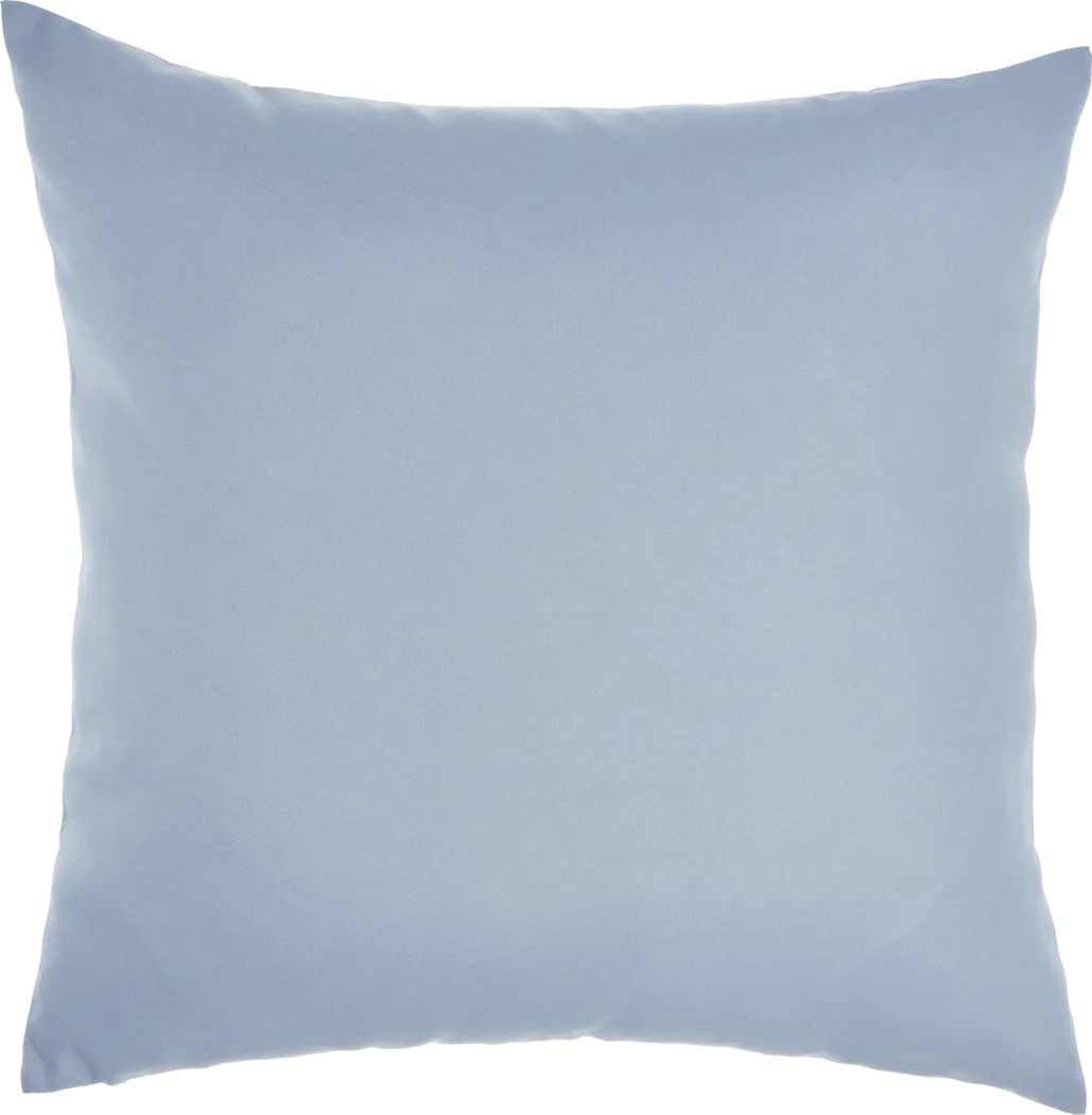 Torlana Light Blue Indoor/Outdoor Accent Pillow - Thumbnail - Image 1