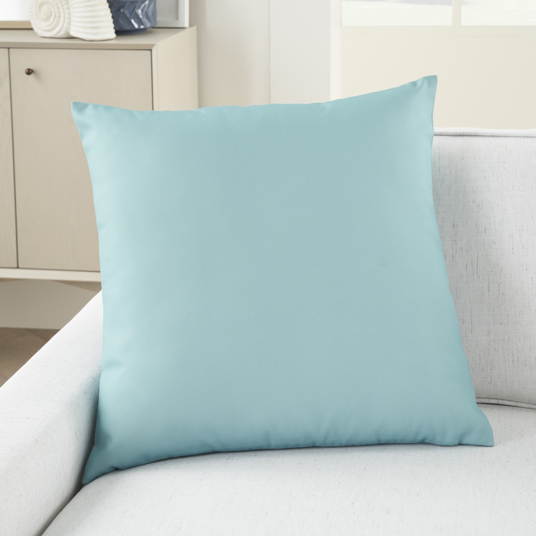 Torlana Turquoise Indoor/Outdoor Accent Pillow - Thumbnail - Image 4