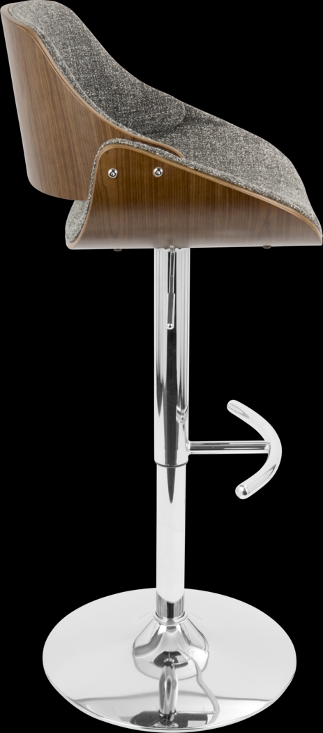 Torlina Gray Adjustable Barstool, Set of 2 - Thumbnail - Image 7