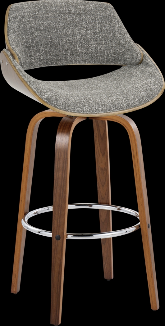 Torlina II Gray Swivel Barstool, Set of 2 - Thumbnail - Image 6