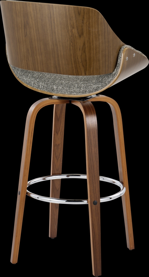 Torlina II Gray Swivel Barstool, Set of 2 - Thumbnail - Image 8