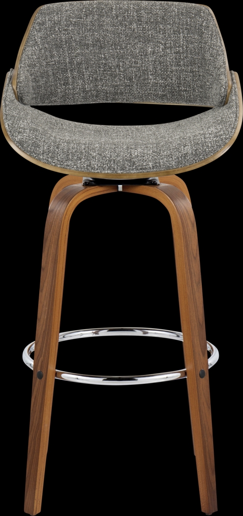 Torlina II Gray Swivel Barstool, Set of 2 - Thumbnail - Image 10