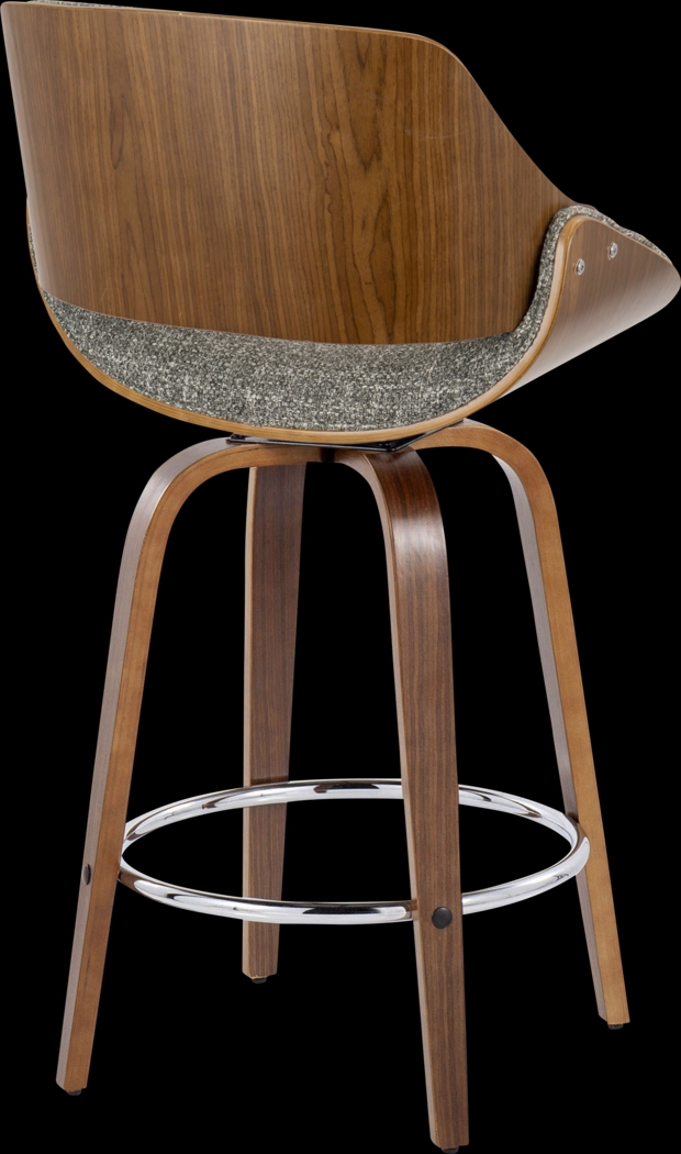 Torlina II Gray Swivel Counter Height Stool, Set of 2 - Thumbnail - Image 8