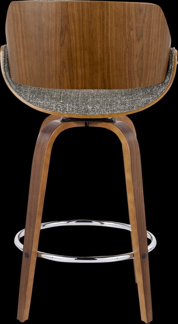 Torlina II Gray Swivel Counter Height Stool, Set of 2 - Thumbnail - Image 9