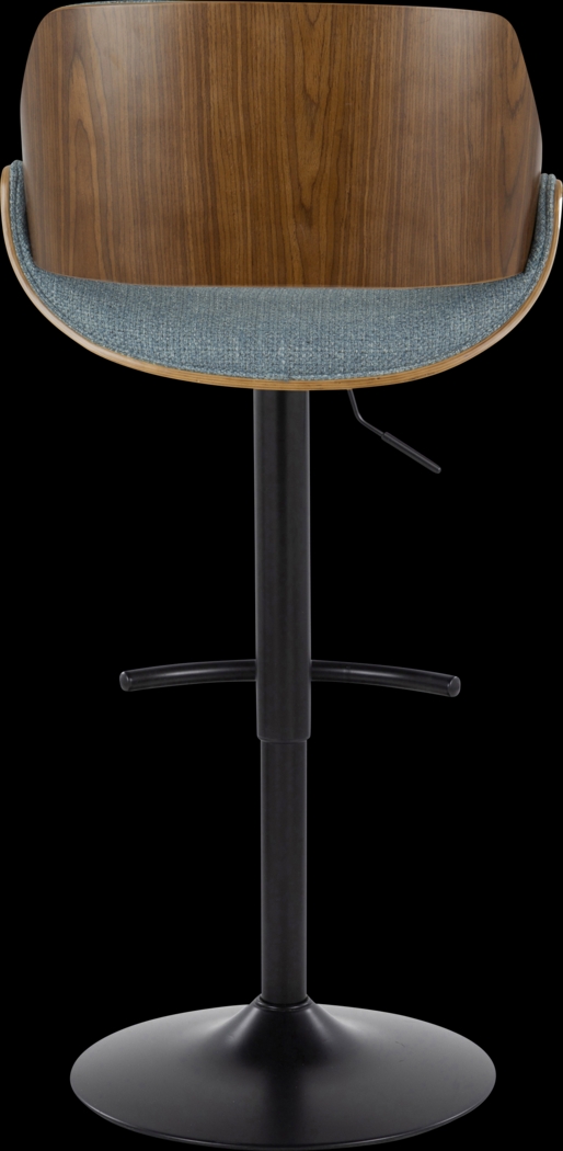 Torlina III Blue Adjustable Barstool, Set of 2 - Thumbnail - Image 9