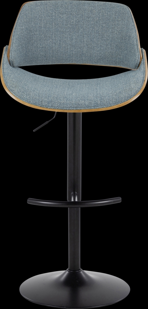 Torlina III Blue Adjustable Barstool, Set of 2 - Thumbnail - Image 10