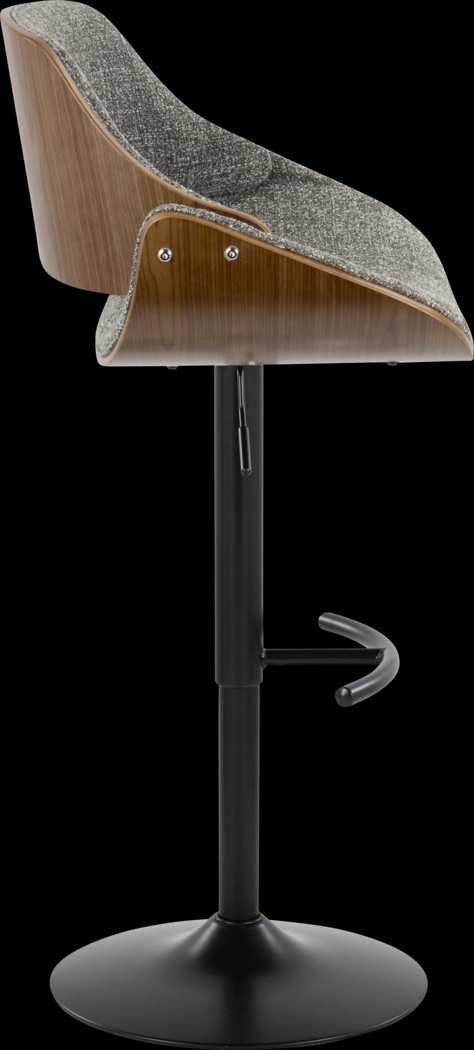 Torlina III Gray Adjustable Barstool, Set of 2 - Thumbnail - Image 7