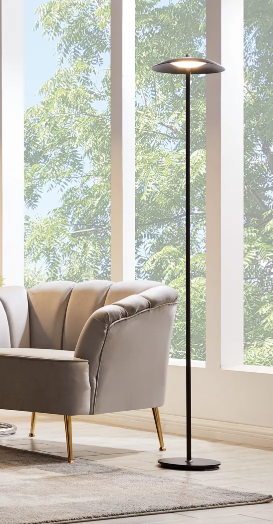 Toronto Way Black Floor Lamp - Thumbnail - Image 3