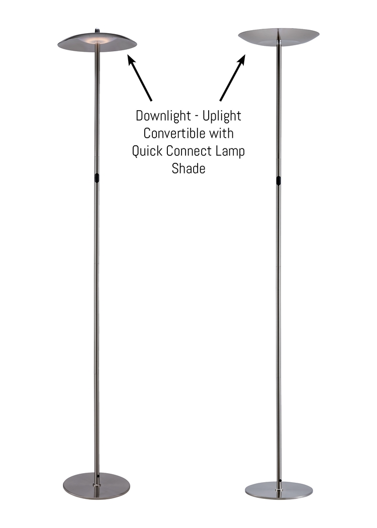 Toronto Way Silver Floor Lamp - Thumbnail - Image 6