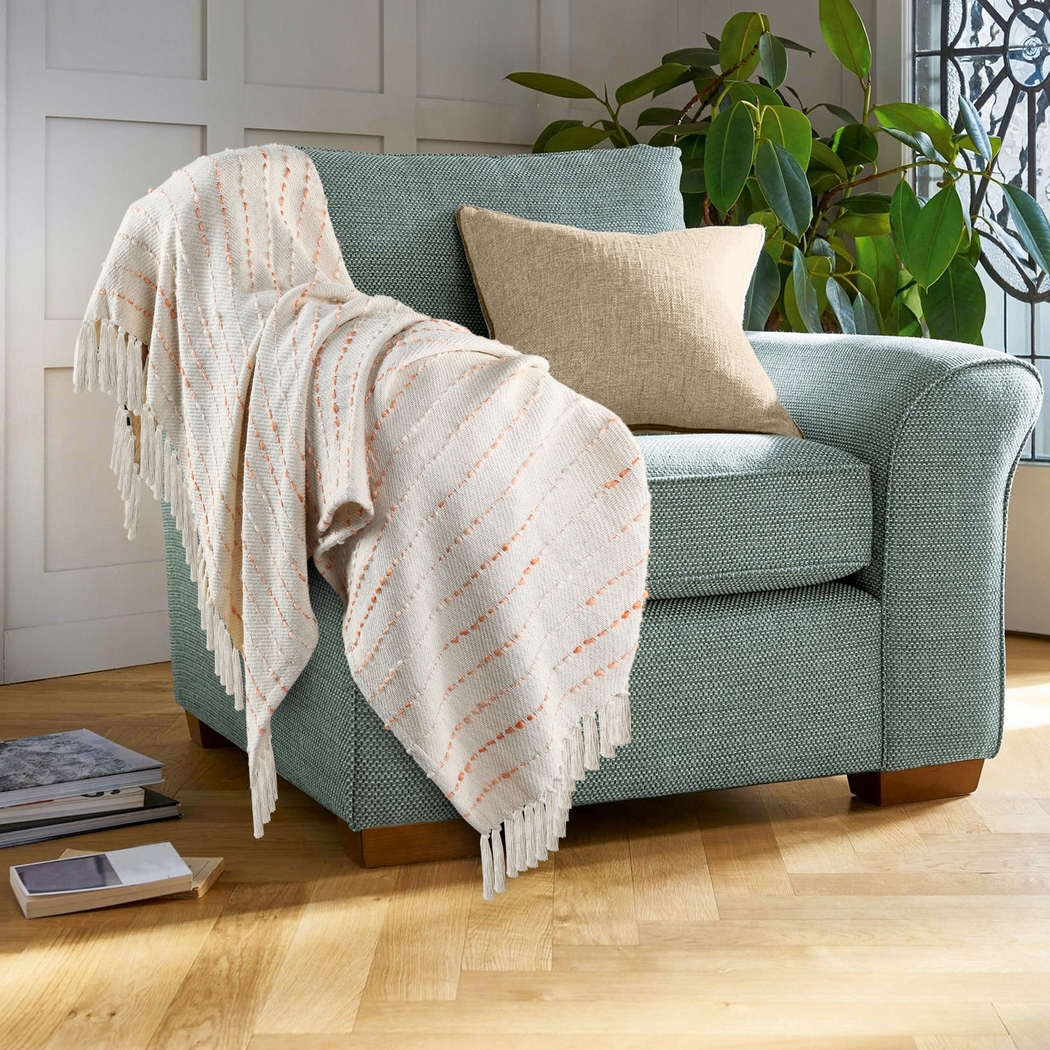 Torrent Peach Throw Blanket - Thumbnail - Image 7
