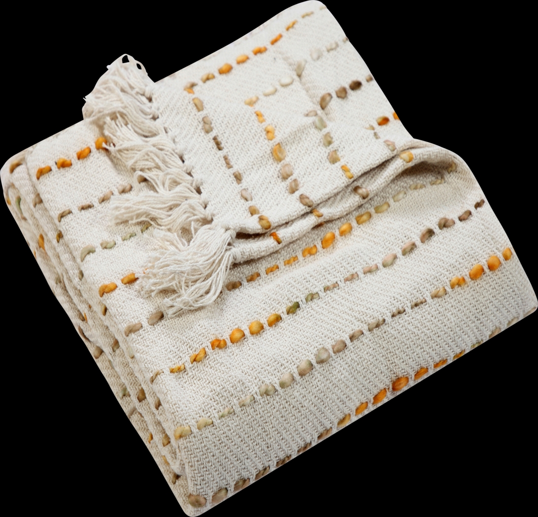 Torrent Yellow Throw Blanket - Thumbnail - Image 3