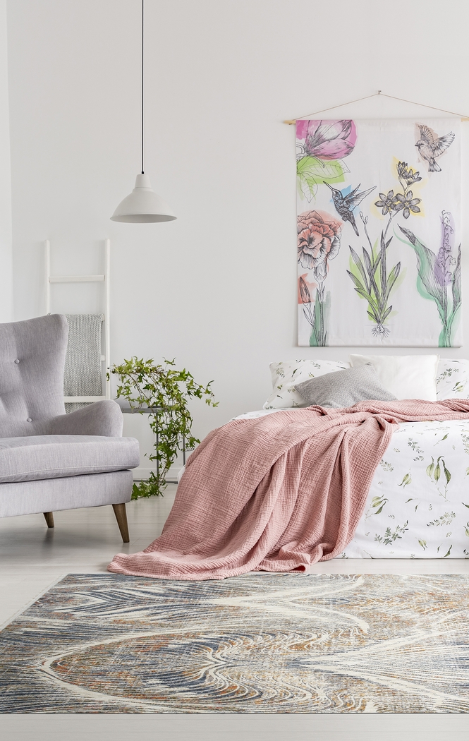 Torric Ivory 7'10 x 10'3 Rug - Thumbnail - Image 3