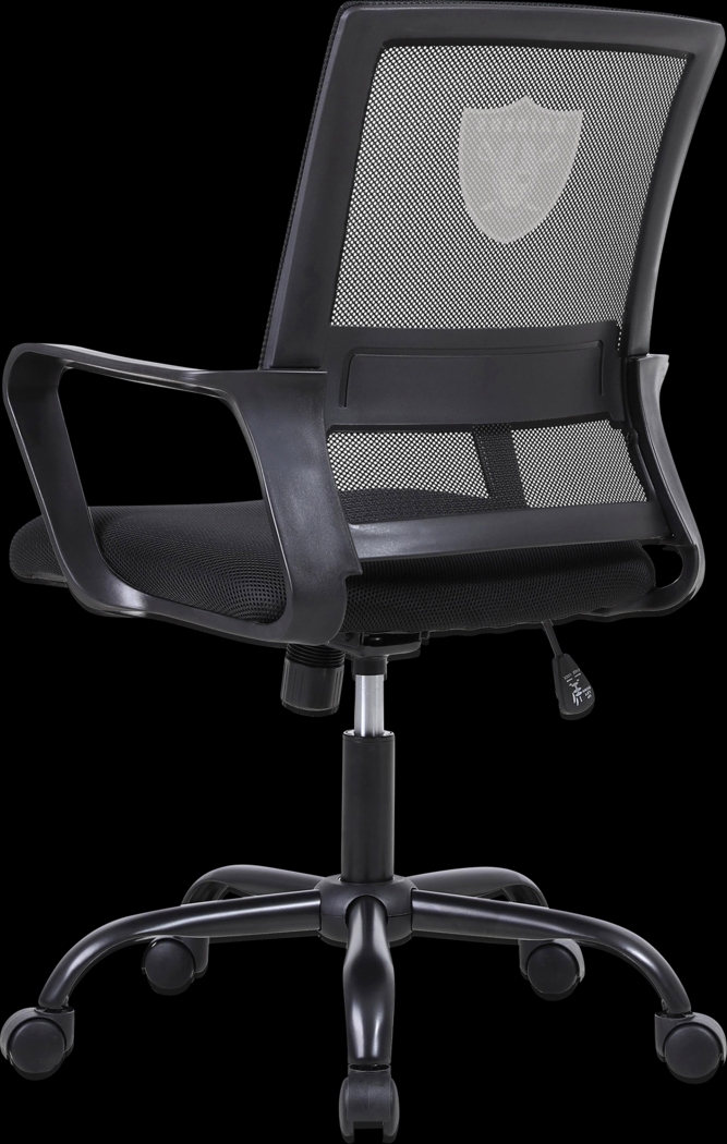 Tough Match NFL Las Vegas Raiders Black Desk Chair - Thumbnail - Image 4