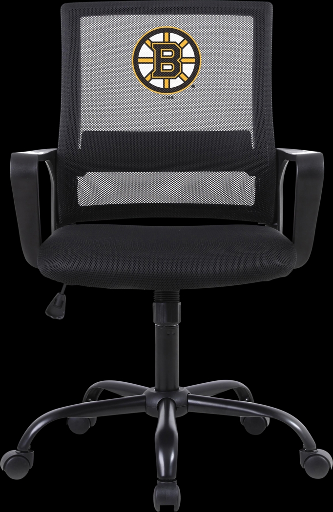 Boston Bruins Black Desk Chair - Thumbnail - Image 1