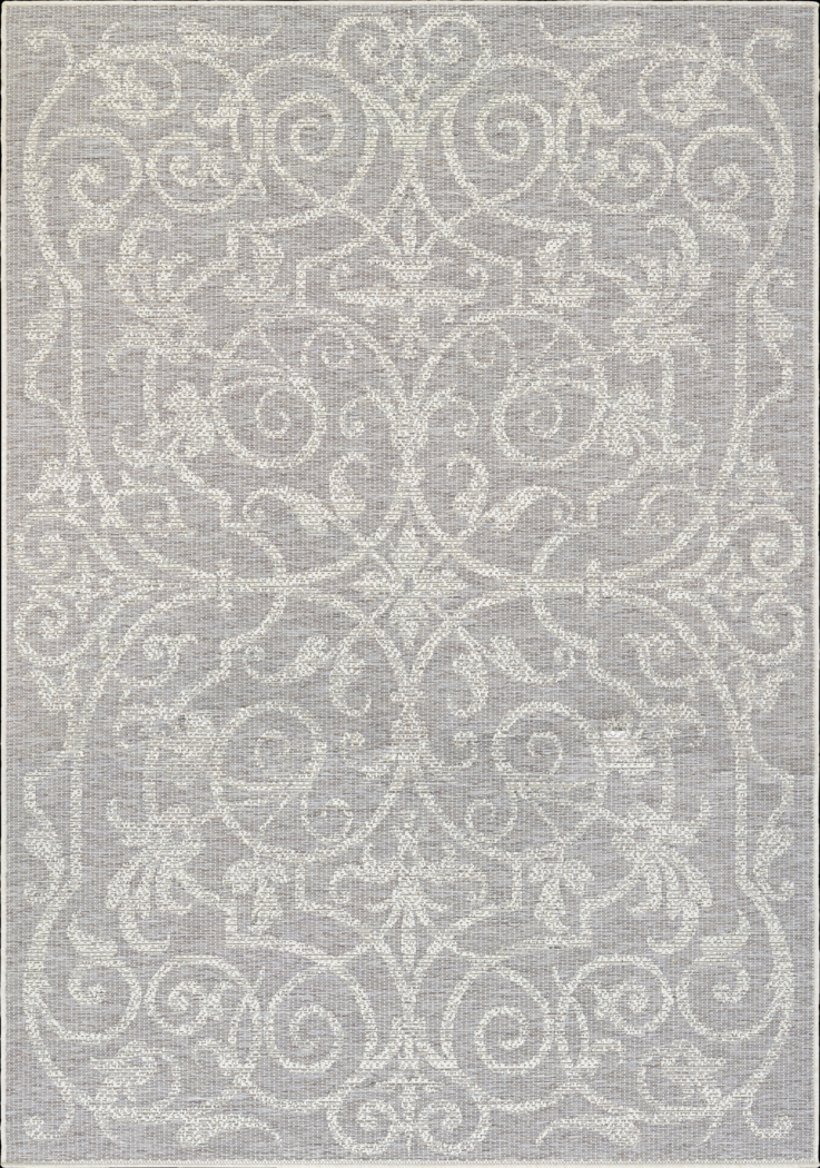Toulon Brown 5'10 x 9'2 Indoor/Outdoor Rug - Thumbnail - Image 1