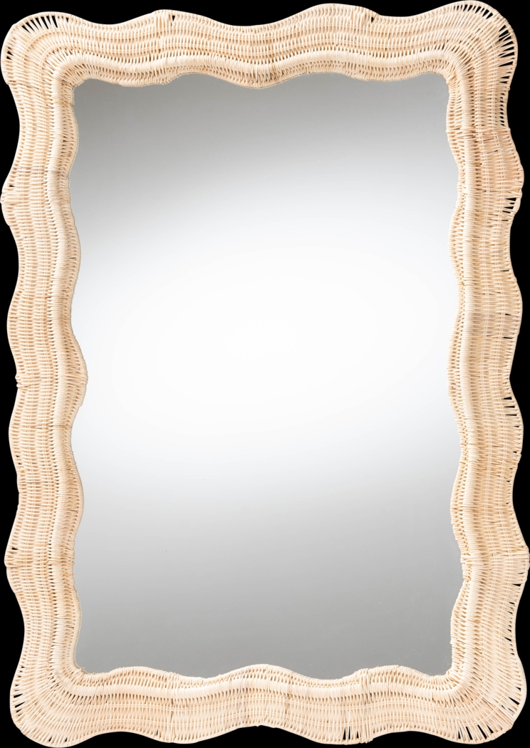 Towery Natural Mirror - Thumbnail - Image 1