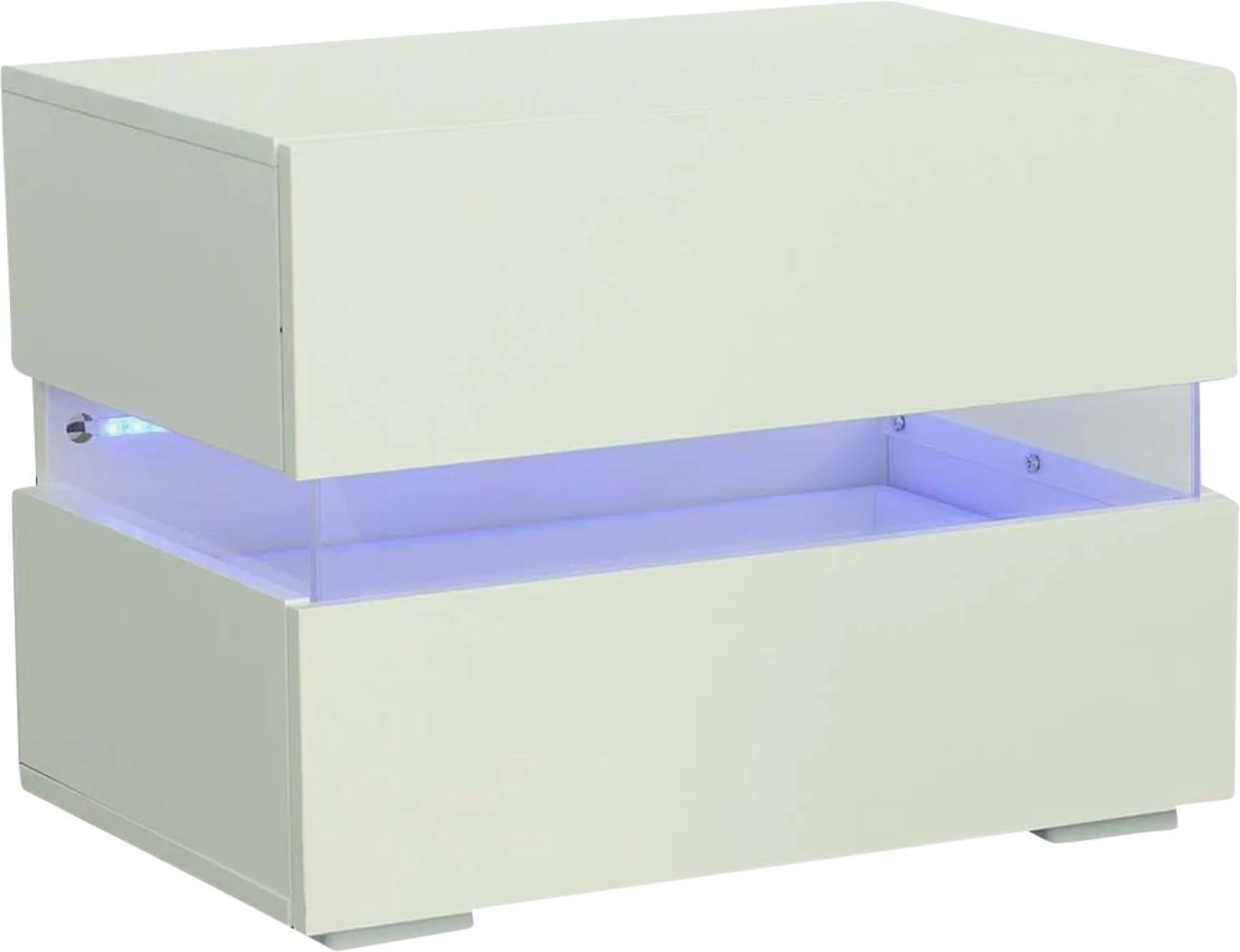 Towhee II White Nightstand - Thumbnail - Image 4