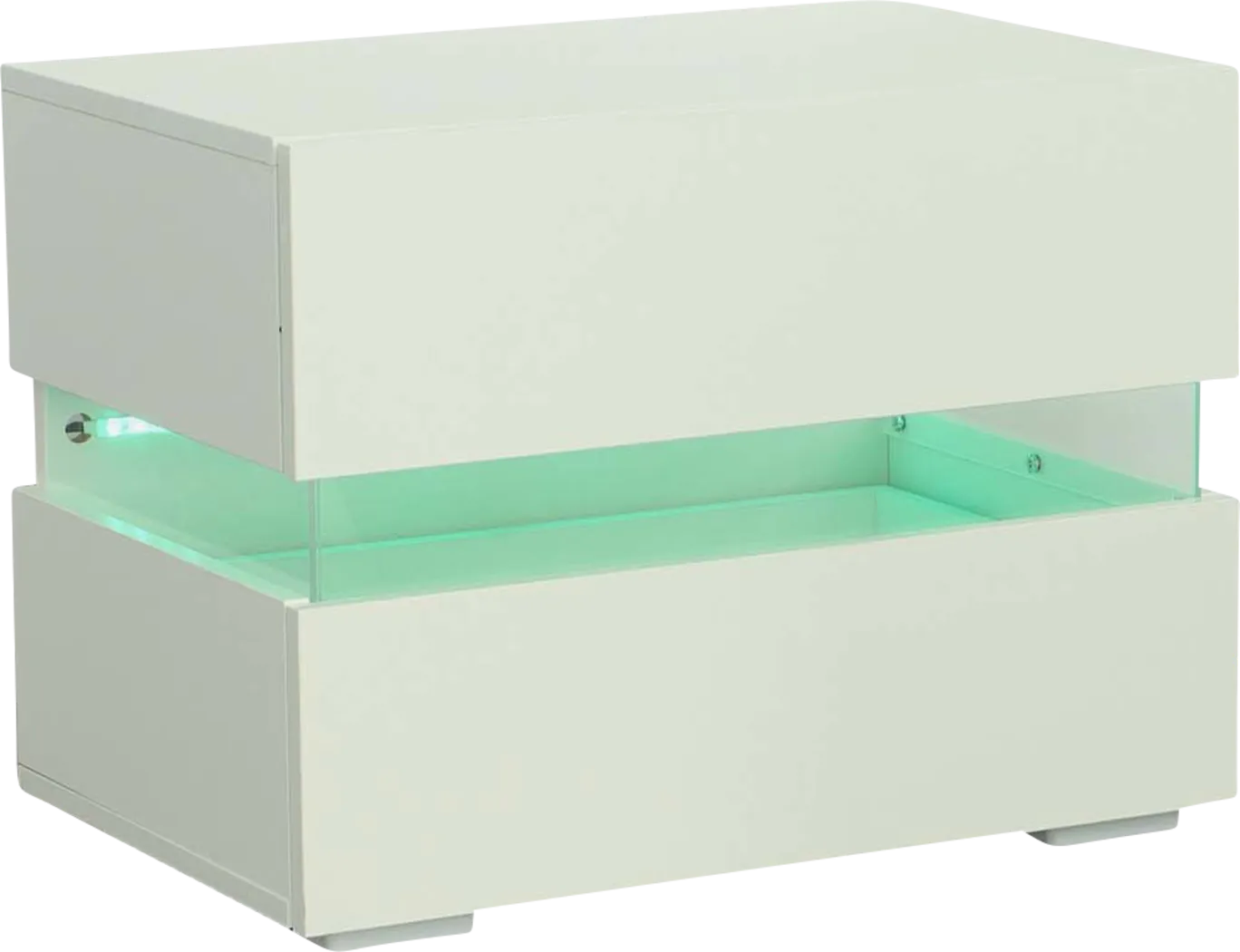 Towhee II White Nightstand - Thumbnail - Image 5