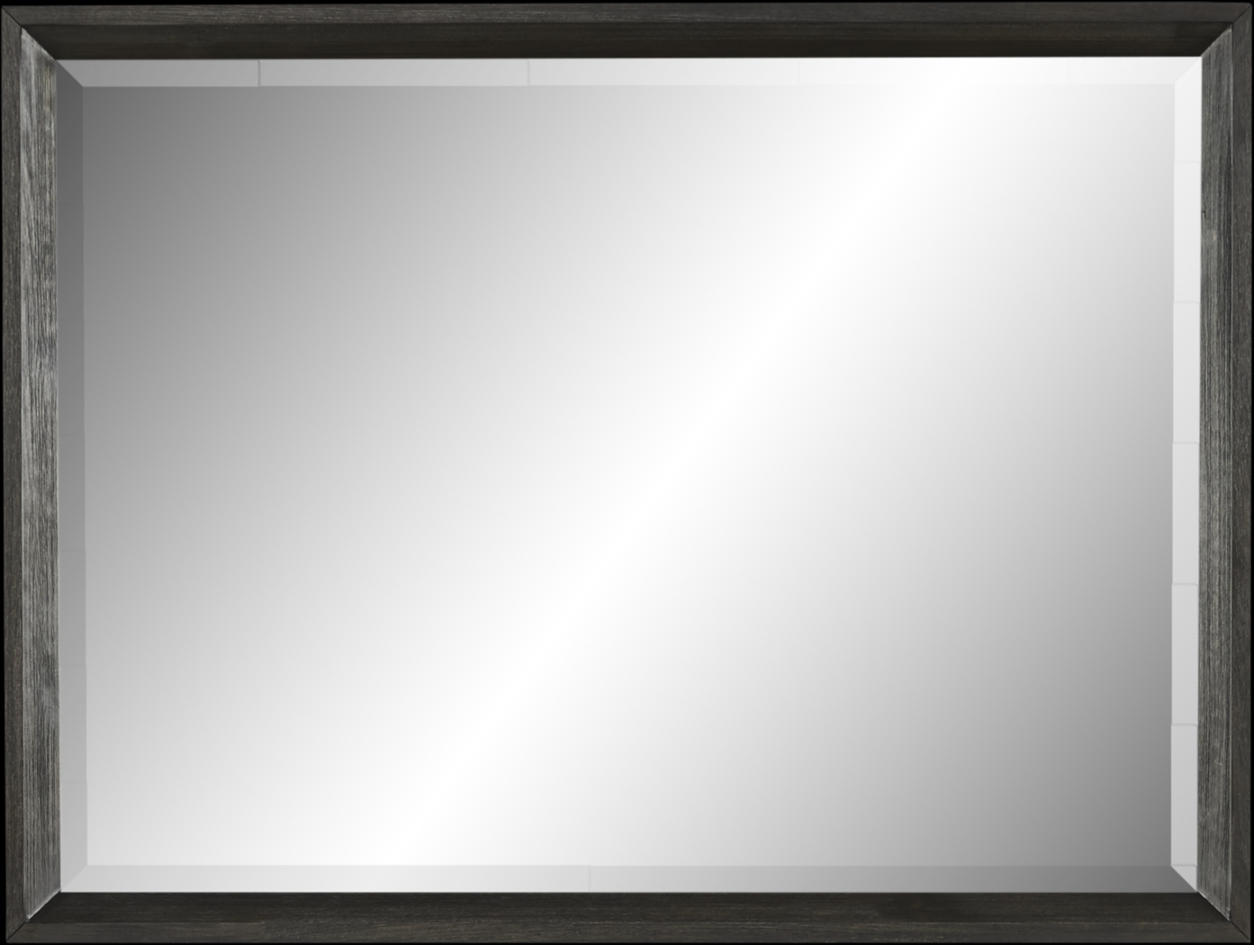 Townhouse Dark Brown Mirror - Thumbnail - Image 1