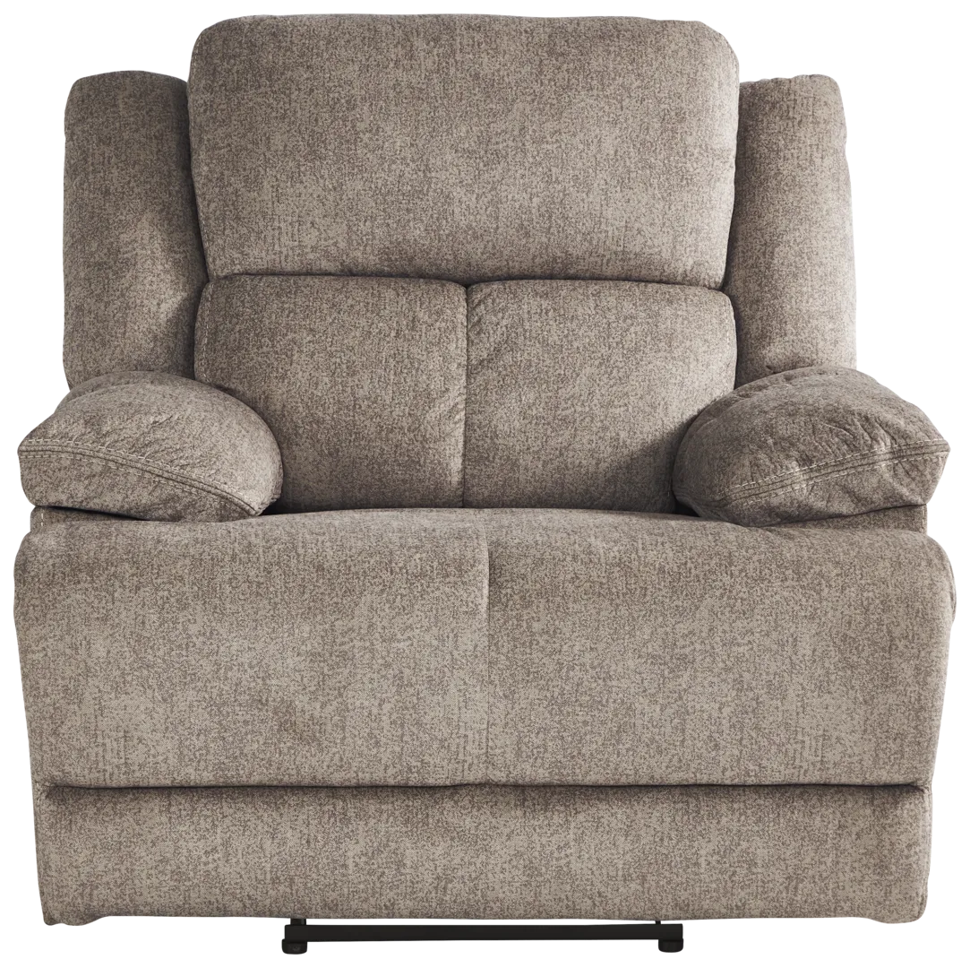 brown recliner