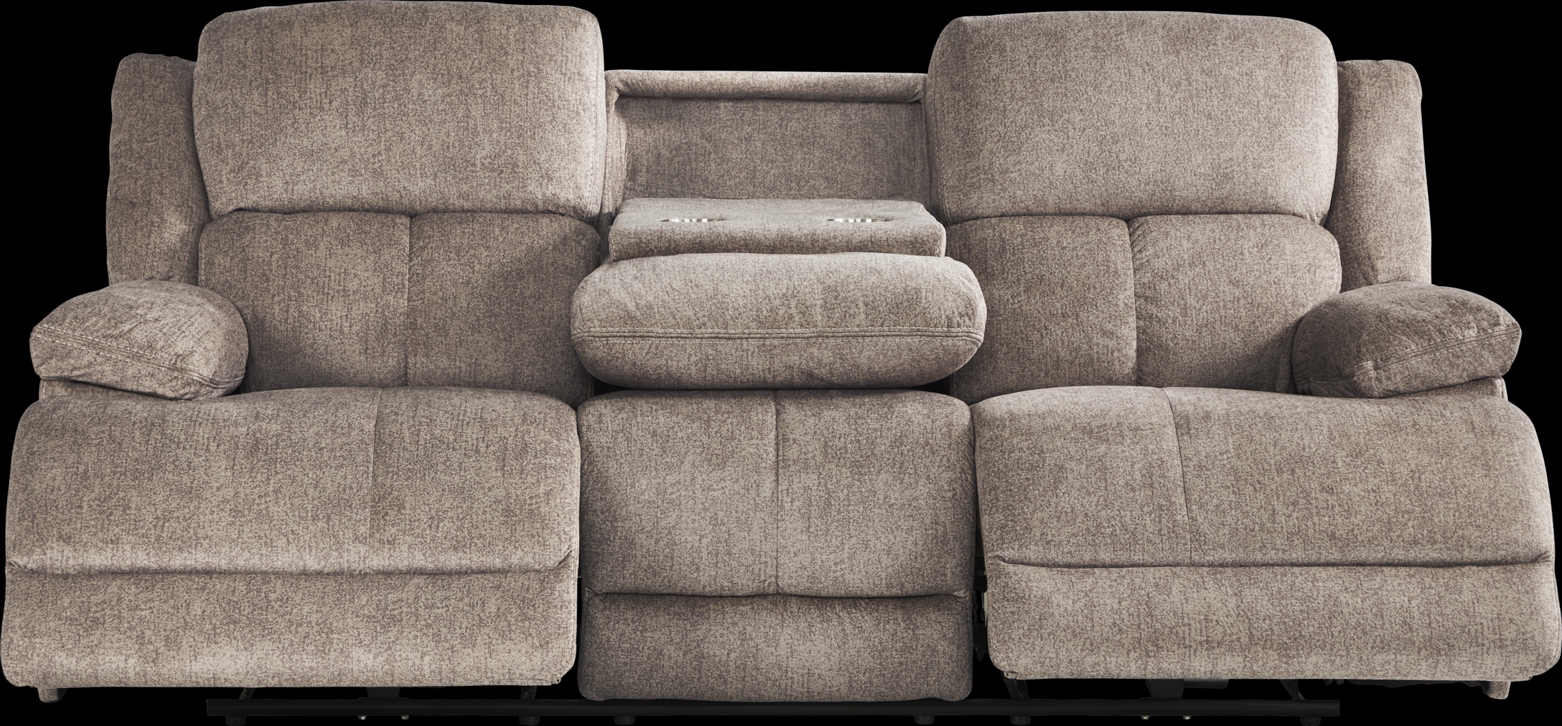 Townsend Brown 5 Pc Living Room with Reclining Sofa - Thumbnail - Image 3