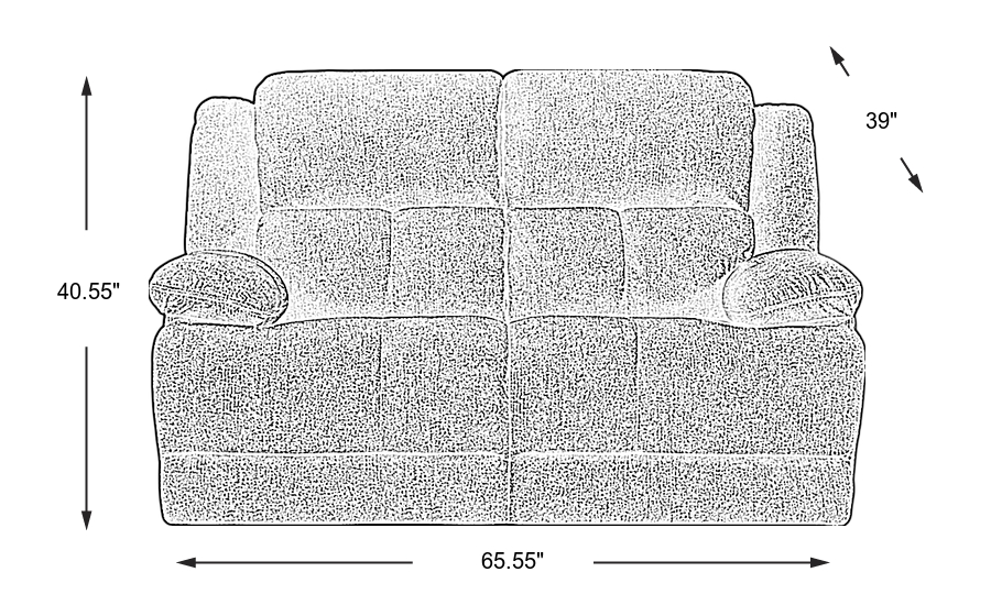 Dimension Image. Please refer to the Dimension Tab on this page for dimension details.