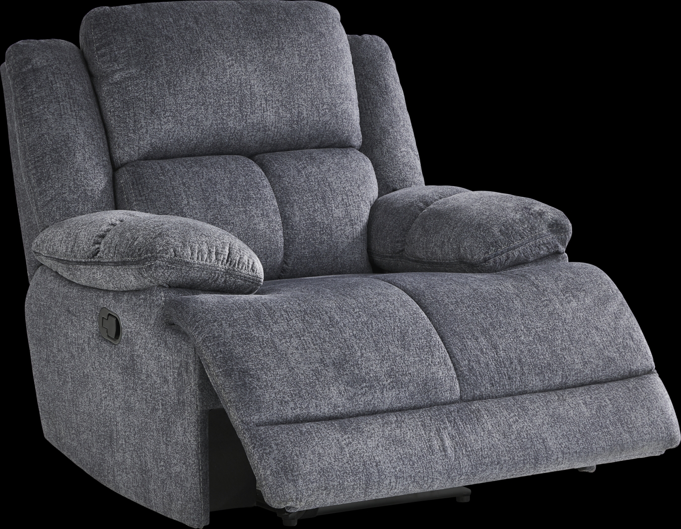 Townsend Gray 3 Pc Living Room with Reclining Sofa - Thumbnail - Image 9