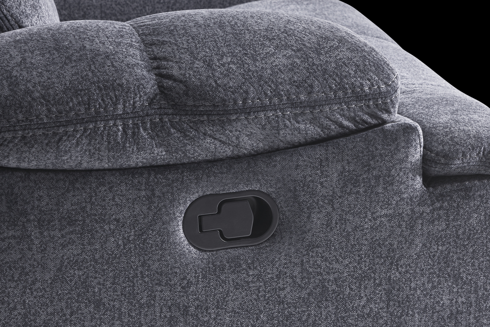 Townsend Gray 3 Pc Living Room with Reclining Sofa - Thumbnail - Image 11