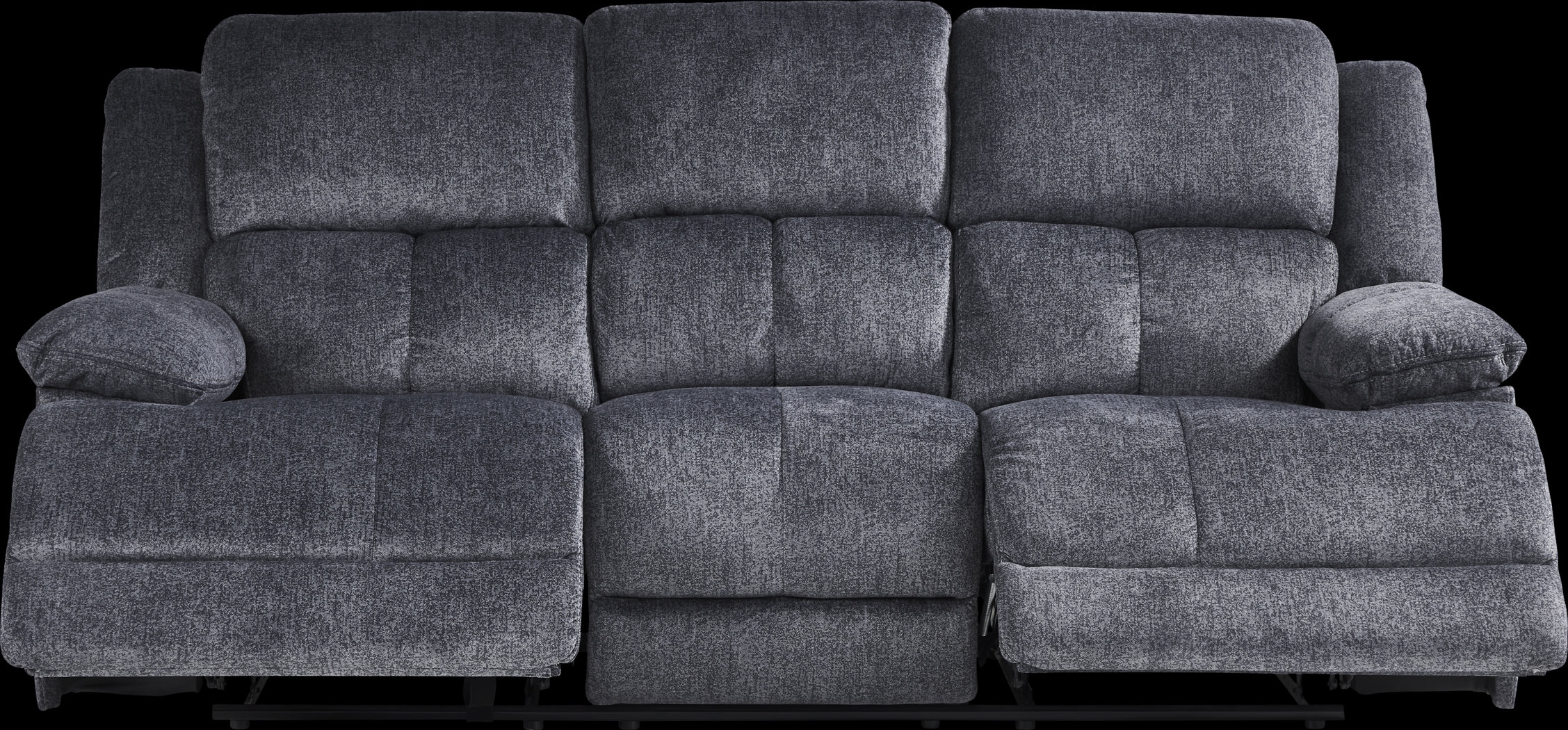 Townsend Gray 2 Pc Living Room with Reclining Sofa - Thumbnail - Image 3