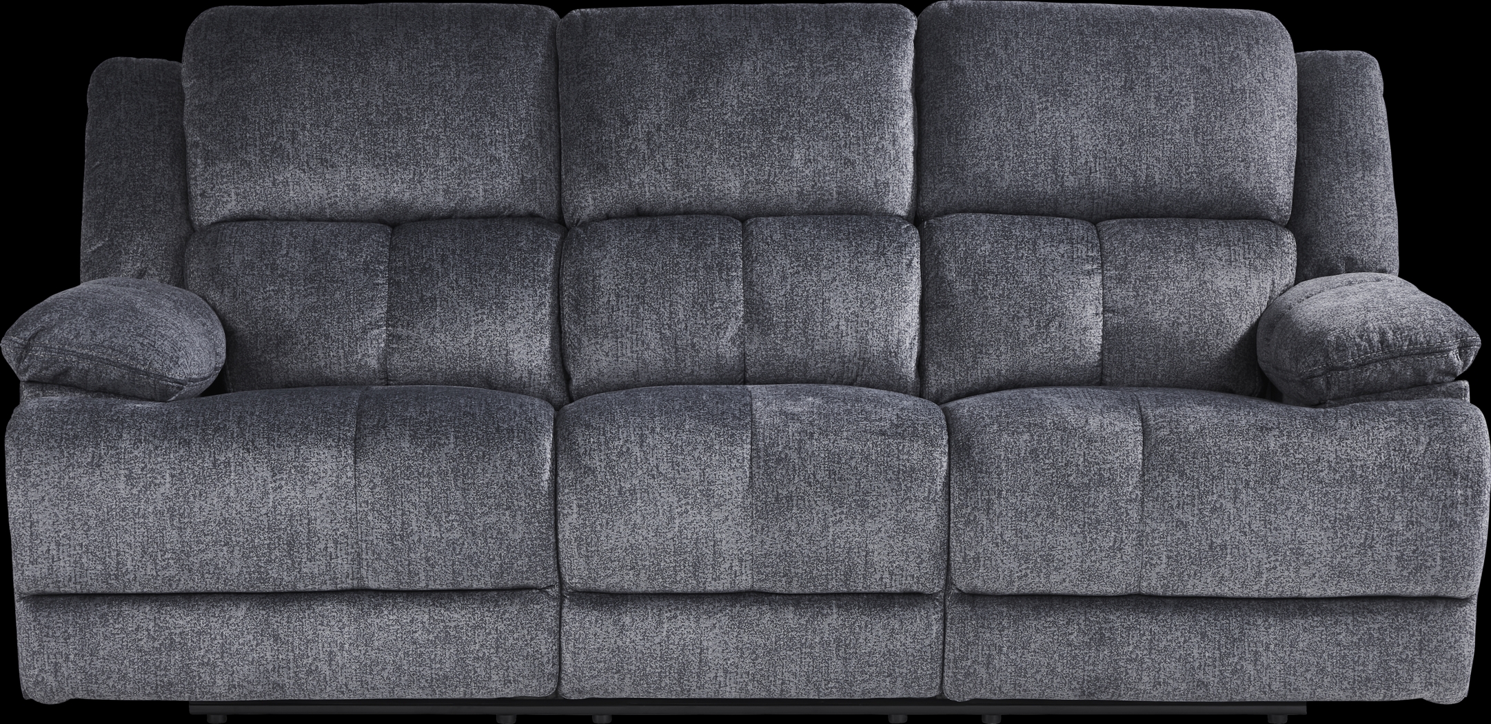 Townsend Gray 2 Pc Living Room with Reclining Sofa - Thumbnail - Image 2