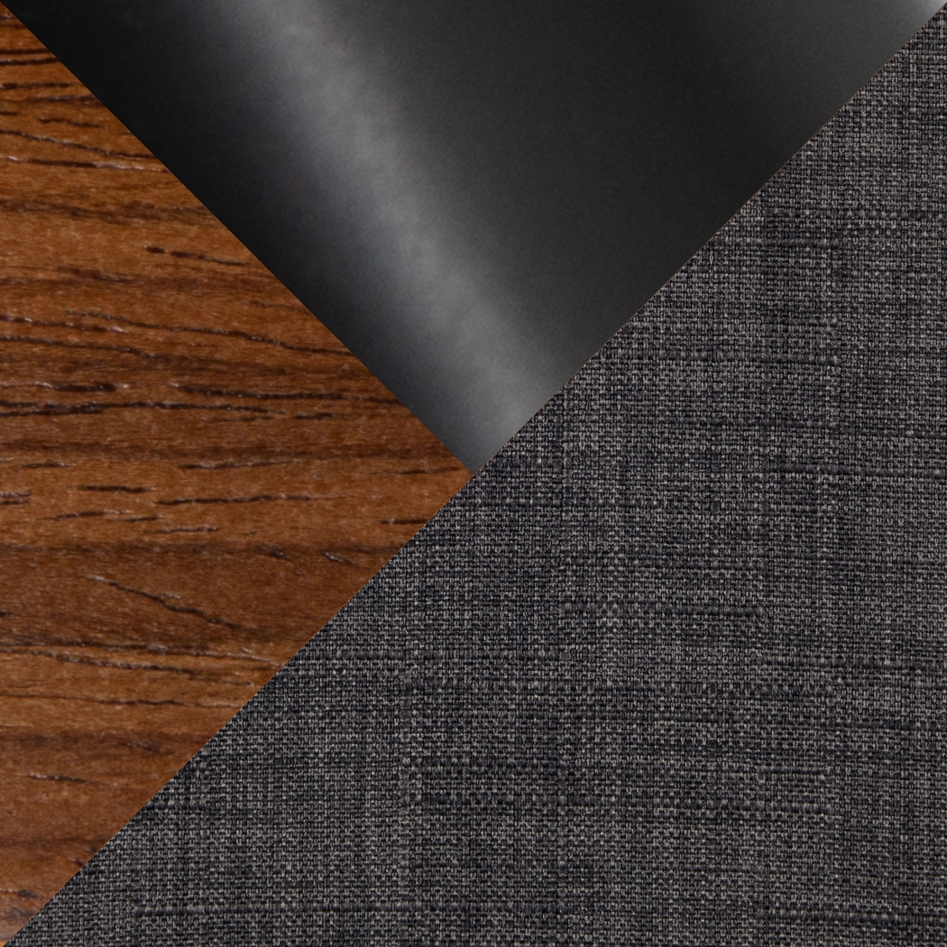 Towton II Charcoal Swivel Counter Height Stool, Set of 2 - Thumbnail - Image 12