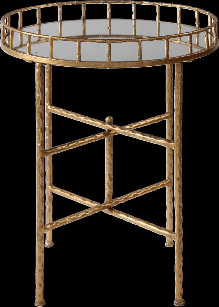 Toxaway Gold Accent Table - Thumbnail - Image 1