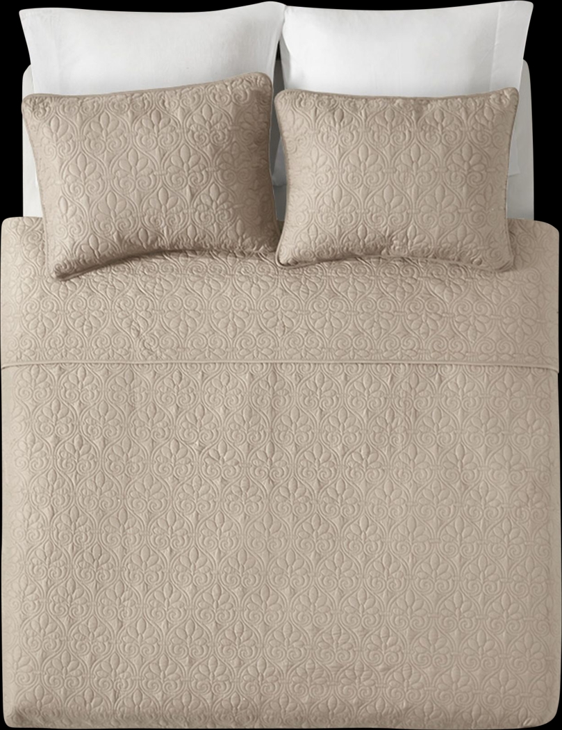 Toyah Brown 3 Pc Twin/Twin XL Quilt Set - Thumbnail - Image 8