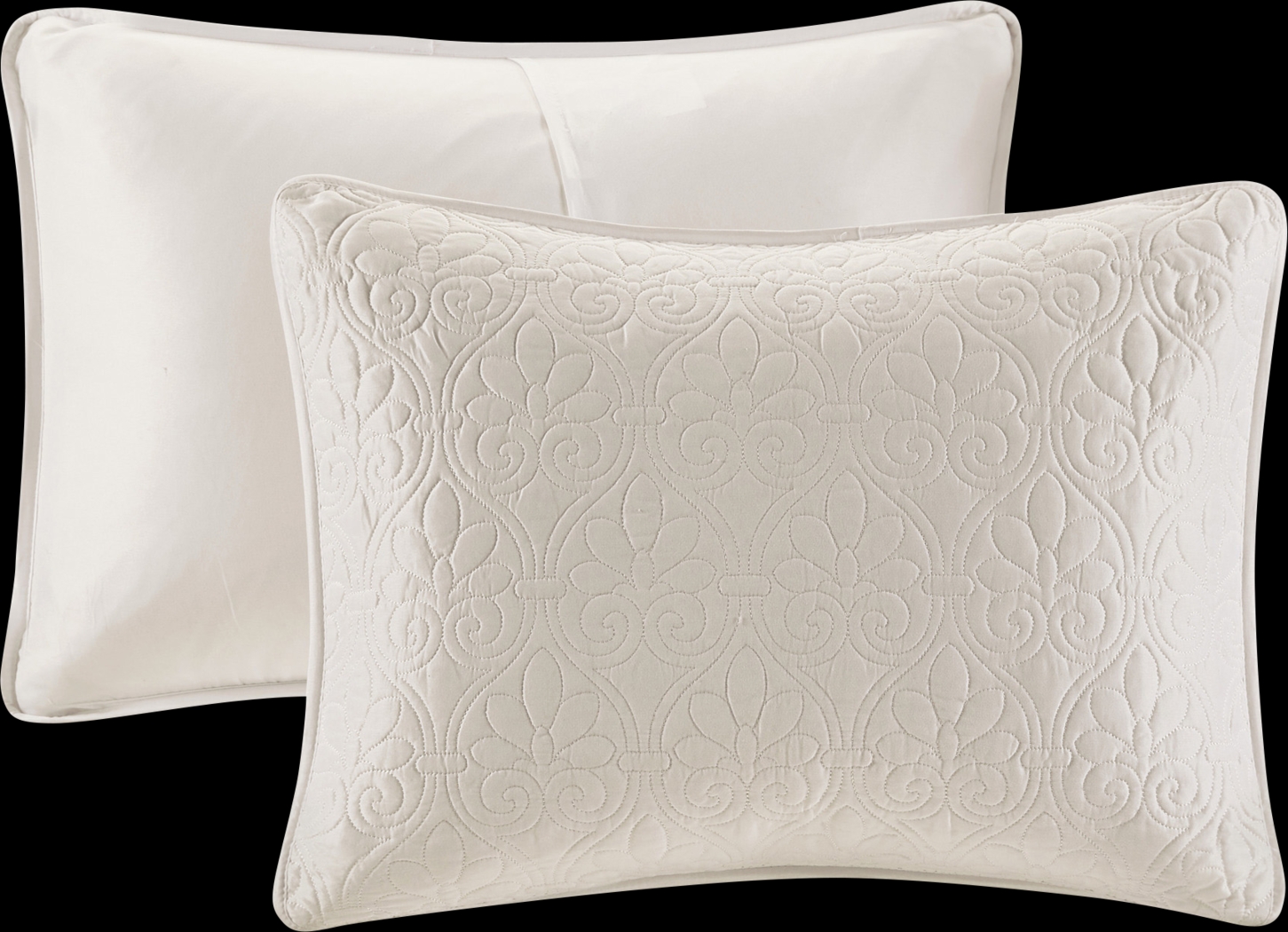 Toyah Cream 3 Pc King Bedspread Set - Thumbnail - Image 3