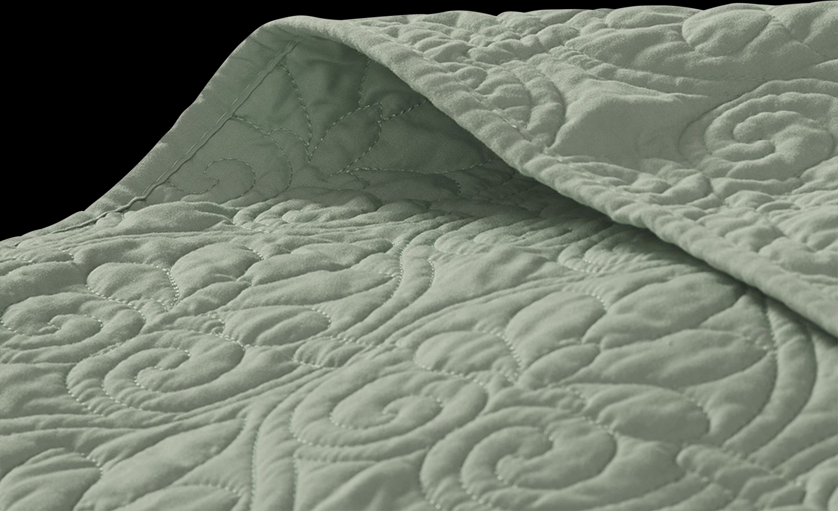 Toyah Seafoam Green 3 Pc Twin/Twin XL Quilt Set - Thumbnail - Image 8