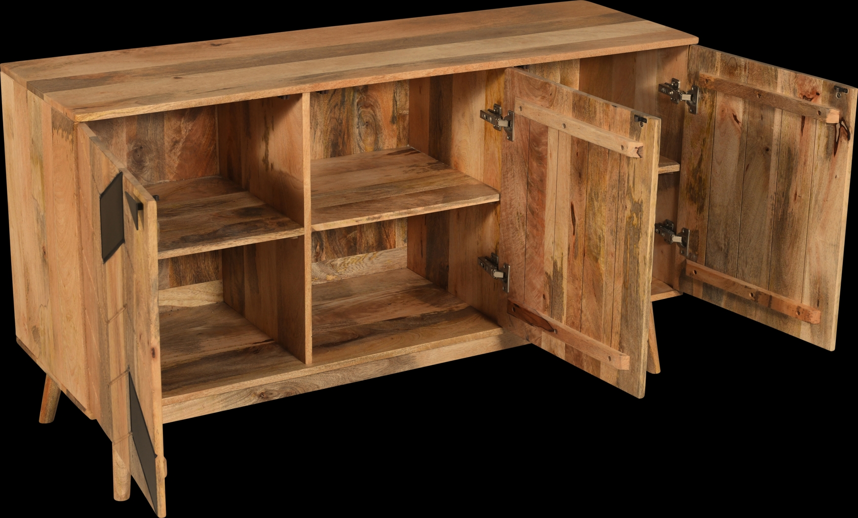 Toyath Brown 55 in. Credenza - Thumbnail - Image 4