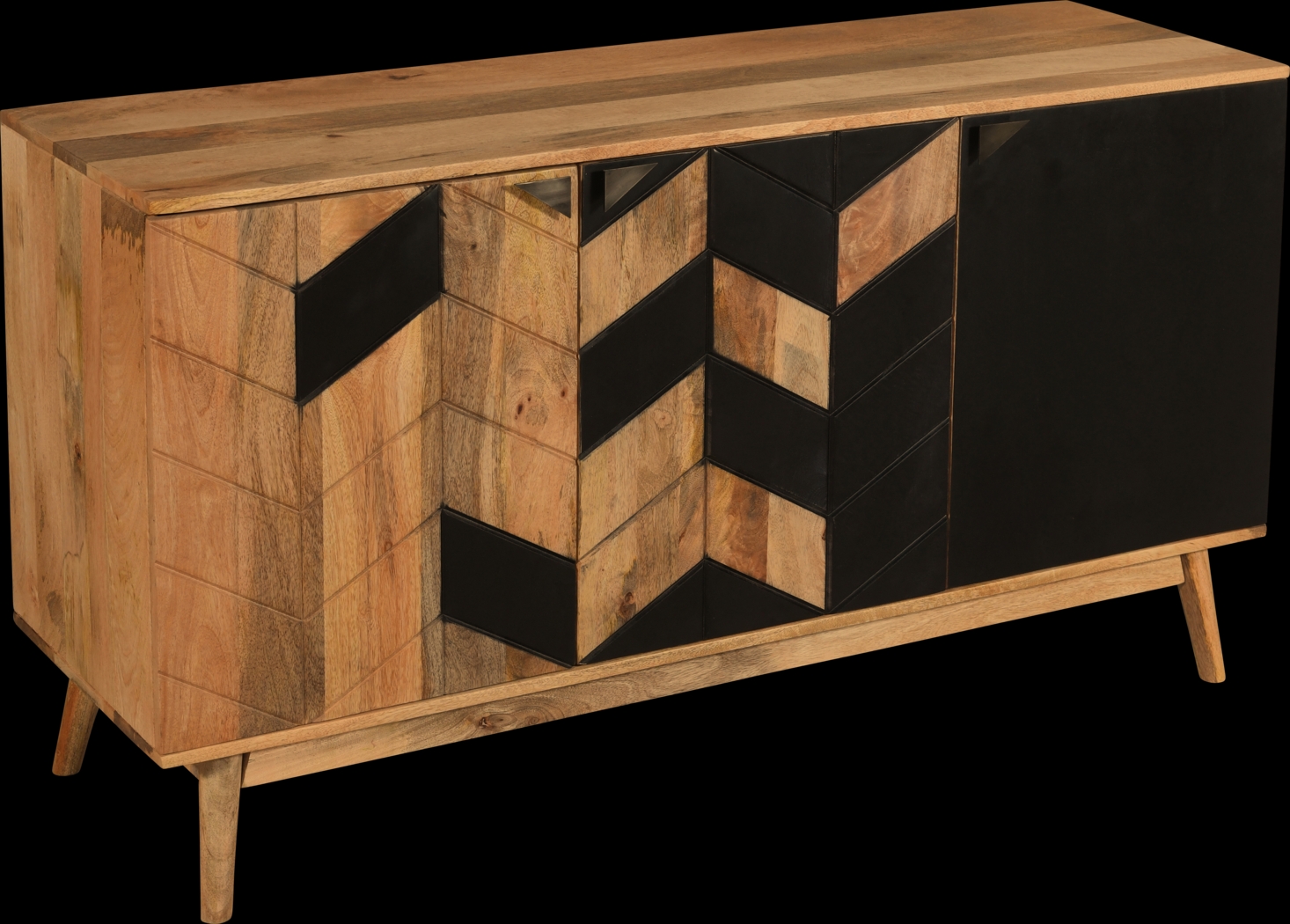 Toyath Brown 55 in. Credenza - Thumbnail - Image 1