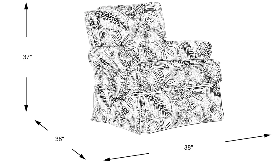 Dimension Image. Please refer to the Dimension Tab on this page for dimension details.