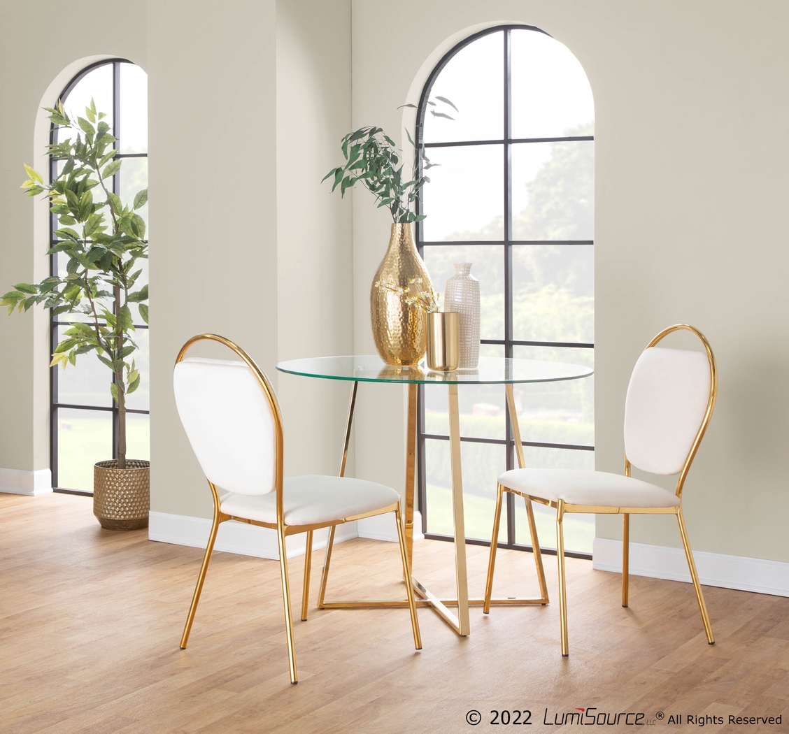 Trafalger Cream Side Chair, Set of 2 - Thumbnail - Image 11