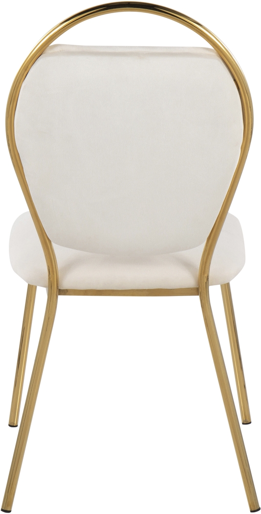 Trafalger Cream Side Chair, Set of 2 - Thumbnail - Image 5