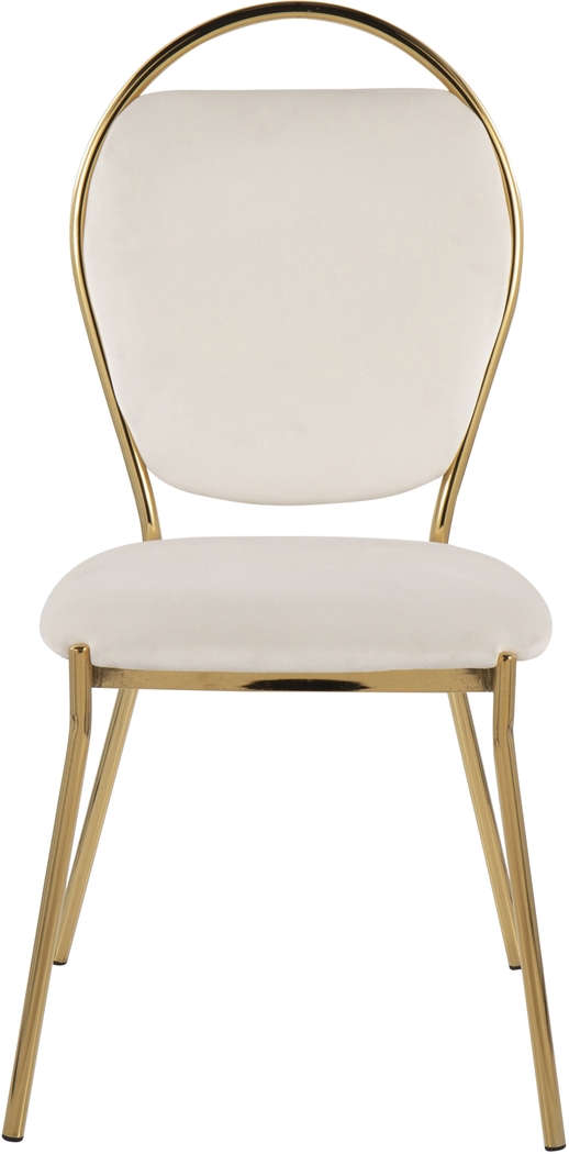 Trafalger Cream Side Chair, Set of 2 - Thumbnail - Image 6