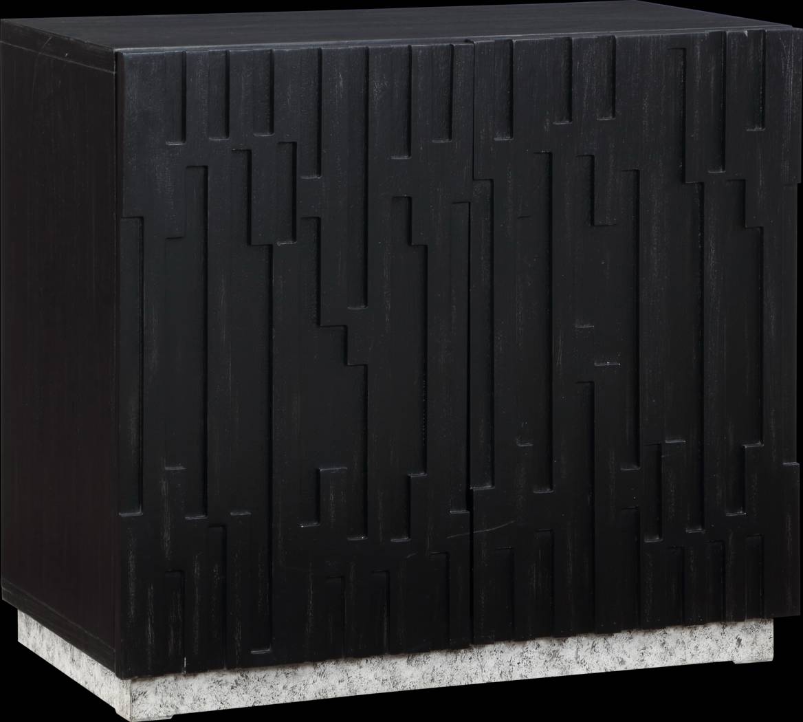 Trafford Black Accent Cabinet - Thumbnail - Image 1