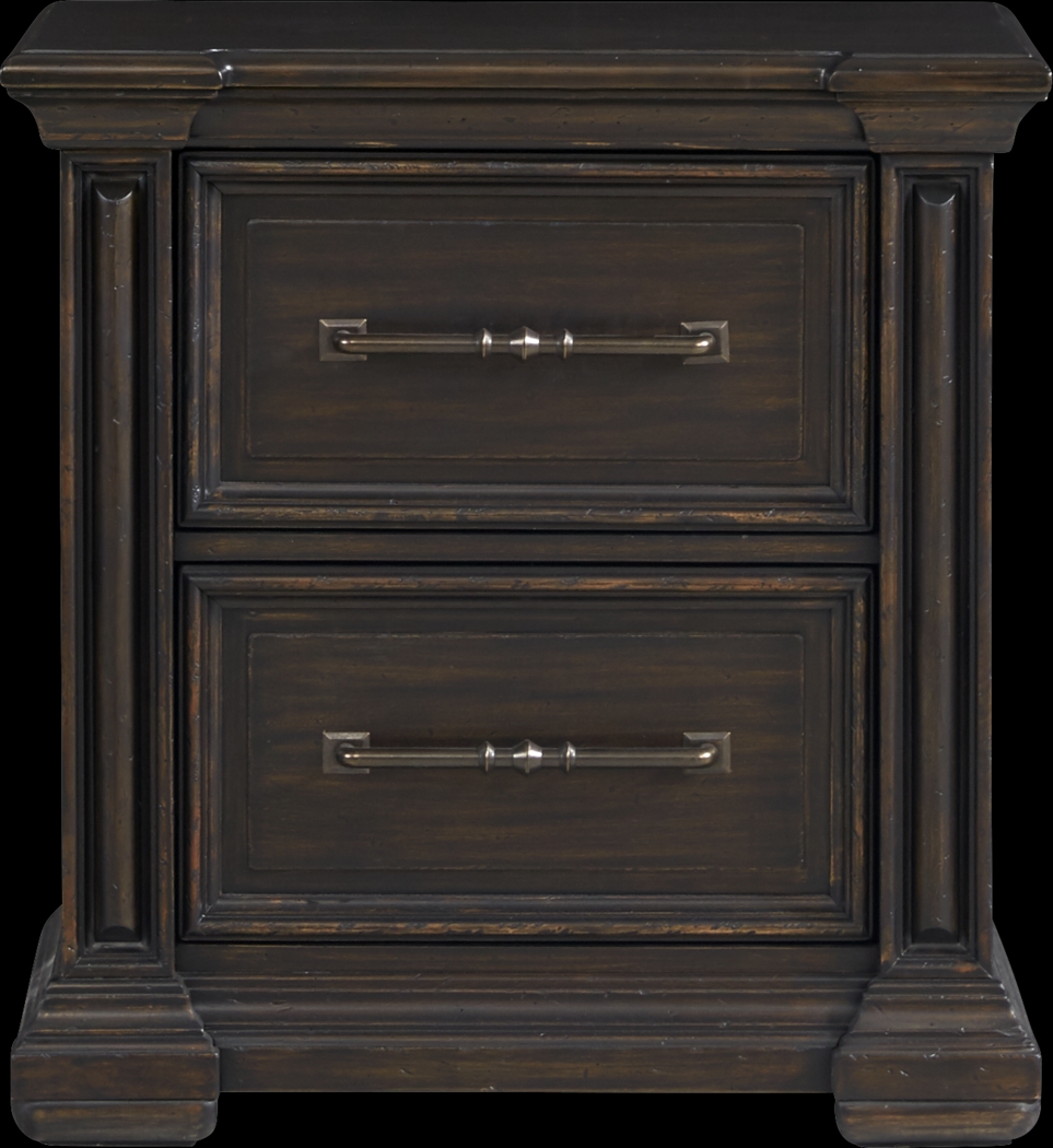 Trail Woods Black 7 Pc Queen Bedroom - Thumbnail - Image 5