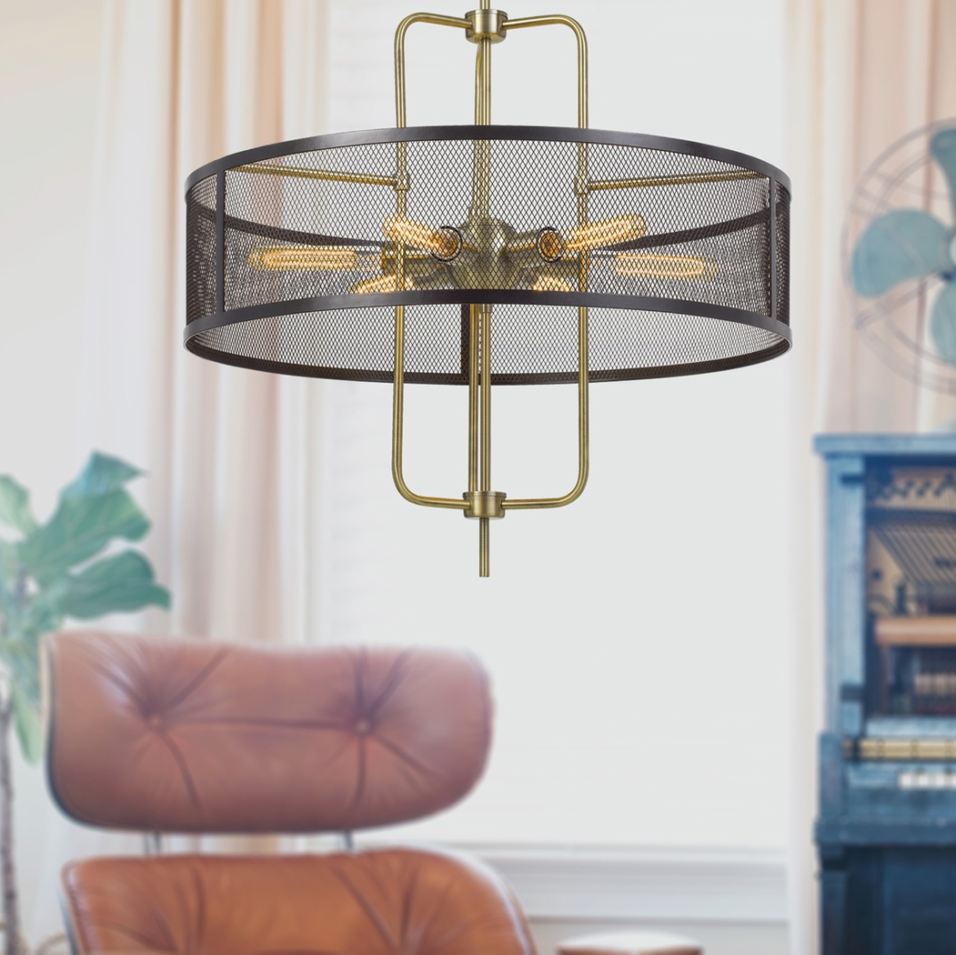 Trailorama Brass Chandelier - Thumbnail - Image 3