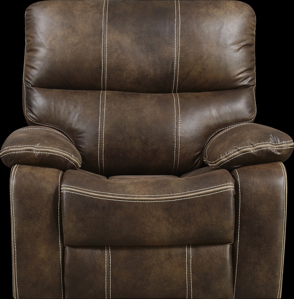 Tralee Brown Swivel Glider Recliner - Thumbnail - Image 2