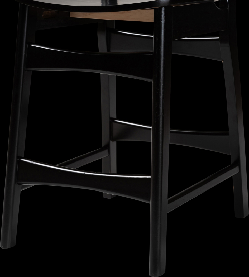 Traminer Dark Brown Counter Stool, Set of 2 - Thumbnail - Image 6